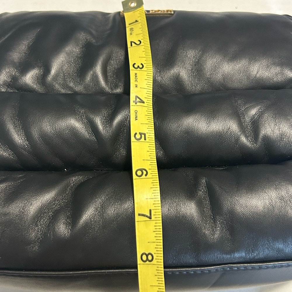 MARTA PONTI Black Quilted Crossbody Adjustable Strap bag NWT - Picture 11 of 12